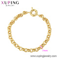 75366 xuping moda top venta todas las estaciones pulsera estilo simple en China por mayor